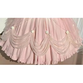 True Love Kiss Gradient Pink Classic Lolita Dress (WL01)