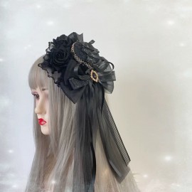 Handmade Gothic Lolita Mini Hat (YSH01)