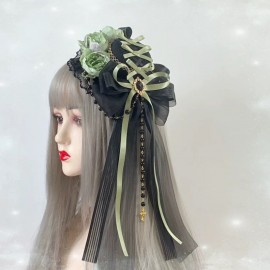 Handmade Gothic Lolita Mini Hat (YSH01)