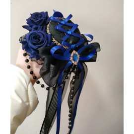 Handmade Gothic Lolita Mini Hat (YSH01)