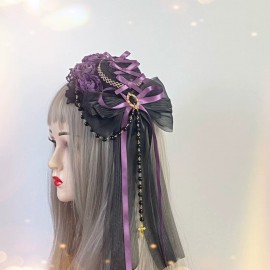 Handmade Gothic Lolita Mini Hat (YSH01)