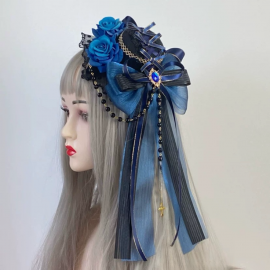 Handmade Gothic Lolita Mini Hat (YSH01)