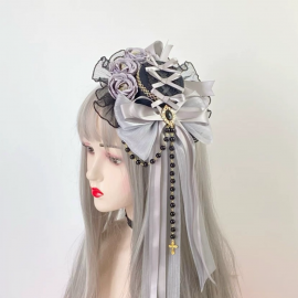 Handmade Gothic Lolita Mini Hat (YSH01)