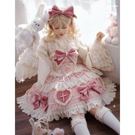 Cross Sweetheart Sweet Lolita Dress JSK by Sakura Princess (SPS03)