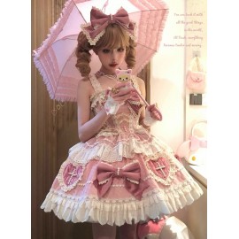 Cross Sweetheart Sweet Lolita Dress JSK by Sakura Princess (SPS03)