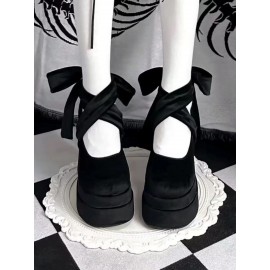 Mary Janes Platform Shoes (LLP01)