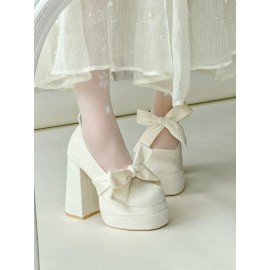 Mary Janes Platform Shoes (LLP01)