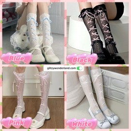 Lace Lolita Mid-Calf Socks (LTP01)