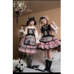 Pink Classical Music Sweet Lolita Dress OP / JSK by Sweetheart Vending Machine (SVW02)