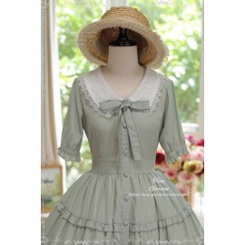 Lecia 2.0 Country Classic Lolita Dress OP by Tiny Garden (TG110)