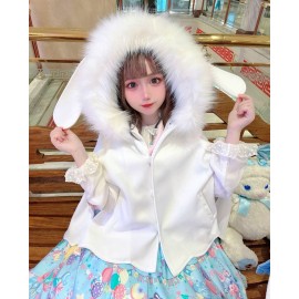 Kawaii Bunny Sweet Lolita Cape by To Alice (TA04)