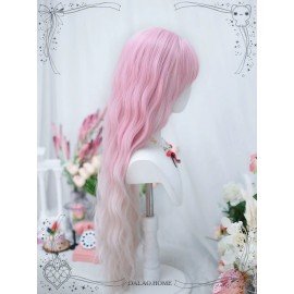 Peachy Sweet Wine Long Wavy Lolita Wig (DL100)