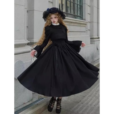 Night Wanderer Gothic Lolita Dress JSK by Withpuji (WJ200)