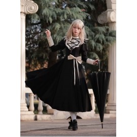 Twilight Letter Classic Lolita Dress OP by Withpuji (WJ202)