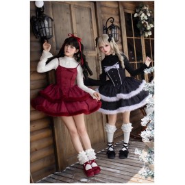 Warm Winter Wish Sweet Lolita Dress JSK by Withpuji (Wj207)