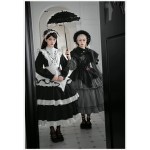 Twilight Castle Gothic Lolita Embroidered OP Dress by Withpuji (Wj203)