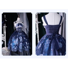 Jelly Fish Classic Lolita Dress JSK by YingLuoFu (YLF01)