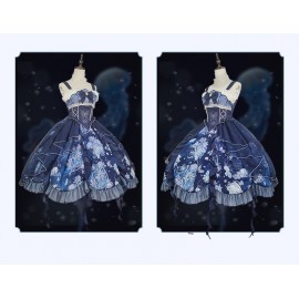 Jelly Fish Classic Lolita Dress JSK by YingLuoFu (YLF01)