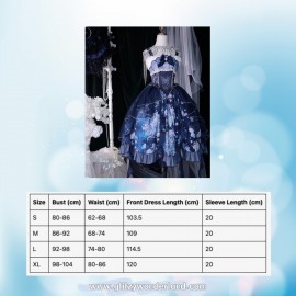 Jelly Fish Classic Lolita Dress JSK by YingLuoFu (YLF01)