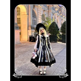 Stained Glass Classic Lolita Dress OP by YingLuoFu (YLF02)