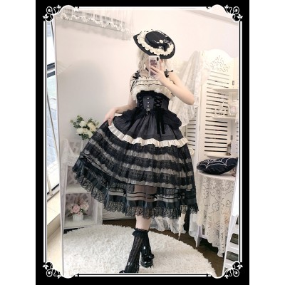 Swan Lake Lolita Dress JSK Outfit by YingLuoFu (YLF03)