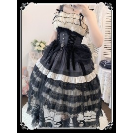 Swan Lake Lolita Dress JSK Outfit by YingLuoFu (YLF03)