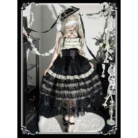 Swan Lake Lolita Dress JSK Outfit by YingLuoFu (YLF03)