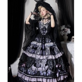 Twilight Manor Gothic Lolita Dress OP by YingLuoFu (YLF05)