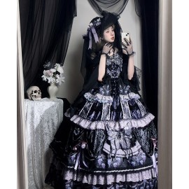 Twilight Manor Gothic Lolita Dress OP by YingLuoFu (YLF05)