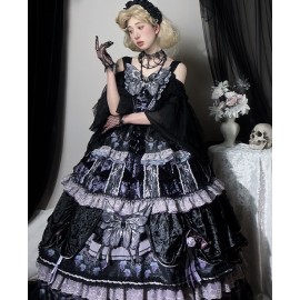 Twilight Manor Gothic Lolita Dress OP by YingLuoFu (YLF05)