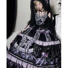 Twilight Manor Gothic Lolita Dress OP by YingLuoFu (YLF05)