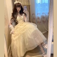 SALE! Beauty and the Beast Floating Light Bridal Lolita JSK (C91)