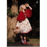 Red Riding Hood Lolita Dress OP & Cape Set by Summer Fairy (SUF01)