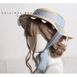 Lolita Vintage Straw Hat (HAC01)