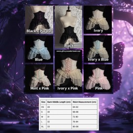 Cross Hime Lolita Corset by Alice Girl (AGL78CS)