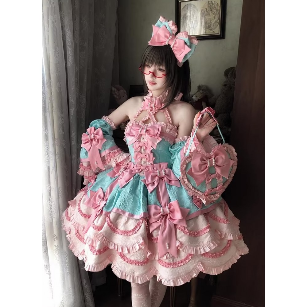 Sweetheart Petals Sweet Lolita Dress JSK (AGL92)