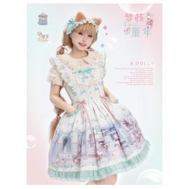 Dream Core Childhood Sweet Lolita Dress JSK by B.Dolly (BDL13)