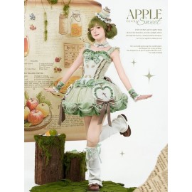Green Sweet Apple Sweet Lolita Dress JSK by B.Dolly (BDL15)