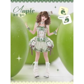 Green Sweet Apple Sweet Lolita Dress JSK by B.Dolly (BDL15)