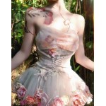 Spirit of the Forest Spring Fairy-Style Chiffon Camisole by Blood Supply (BSY159CC)