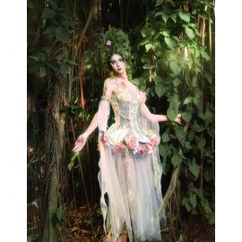 Spirit of the Forest Spring Fairy-Style Corset by Blood Supply (BSY159CT)