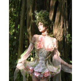Spirit of the Forest Spring Fairy-Style Corset by Blood Supply (BSY159CT)
