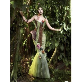 Spirit of the Forest Spring Fairy-Style Mermaid Skirt by Blood Supply (BSY159SK)