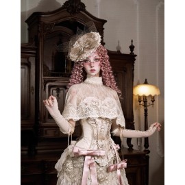 Cupid's Poetry Box Lace Cape by Blood Supply (BSY161CA)