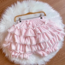 Soft and Warm Kawaii Lolita Winter Bloomers (WS232)