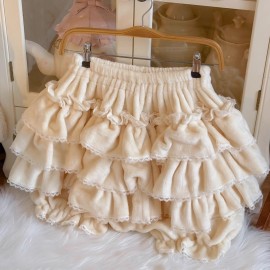 Soft and Warm Kawaii Lolita Winter Bloomers (WS232)