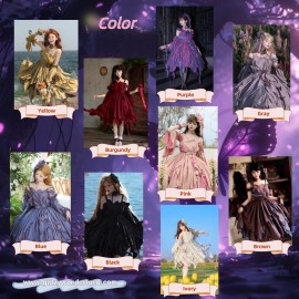 Little Rose 3.0 Classic Lolita Dress by Bramble Rose (BRR03)