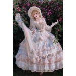 Rose Banquet Hime Lolita Dress by Cat Fairy (CF39)
