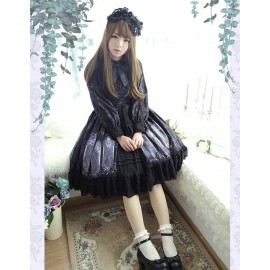 Nightmare Spells Gothic Lolita Dress OP by Souffle Song - Size XL (C101)