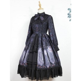 Nightmare Spells Gothic Lolita Dress OP by Souffle Song - Size XL (C101)